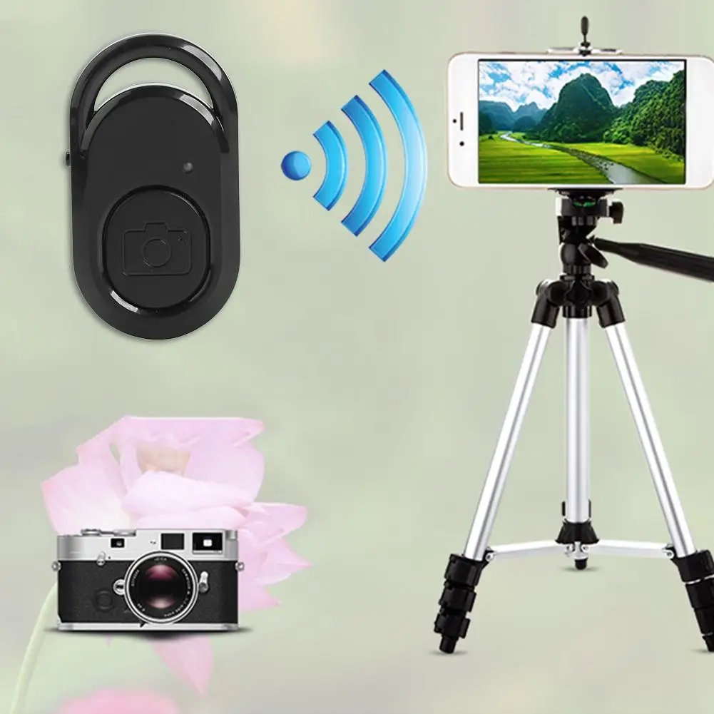 

Shutter Release Button Controller Adapter Camera Control Bluetooth Remote Button Capture Perfect Picture and Record Video