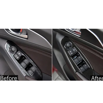 

Trim Window Panel cover Protective Black Replacement Set 4pcs Car Auto Lift