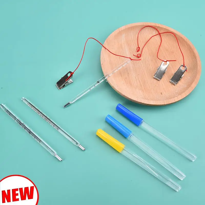 New Medical Mercurial Glass Thermometer Large Screen Clinical Measurement Device Fever Temperature Thermometer Human