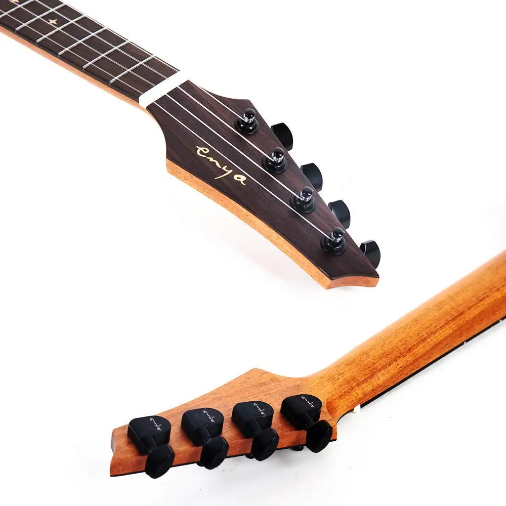 Enya Ukulele Cutaway Concert Tenor 23 &quot26" HPL Ukelele Acoustic 4 струны Гавайская мини гитара с сумкой