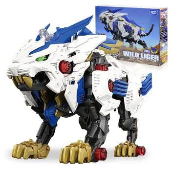 

Takara Tomy Anime ZOIDS Wild Liger Robot Electronic Assembled Block Tiger Lion Animal Models Collectible Boy Children Toy Gift