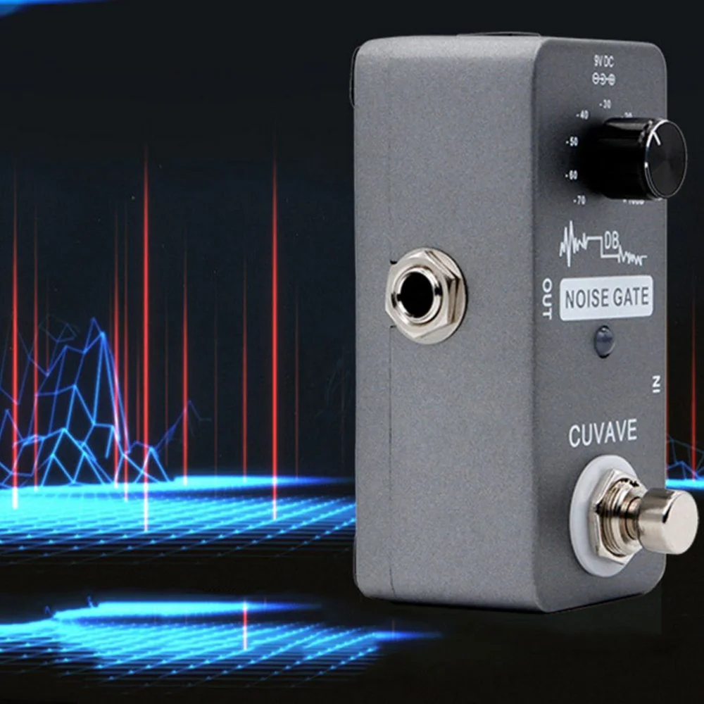 Noise Gate Высокая чувствительность True Bypass Stompbox Cuvave гитарный эффект педаль Гитара моноблок эффект для любителей музыки