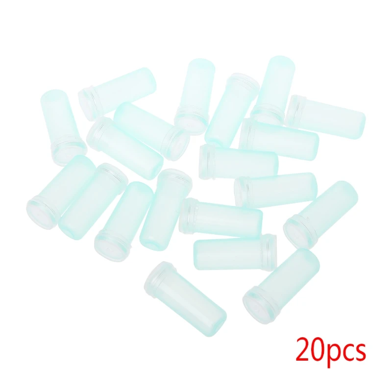 10/20pcs Flower Nutrition Tube Plastic With Cap Keep Fresh Hydroponic Container