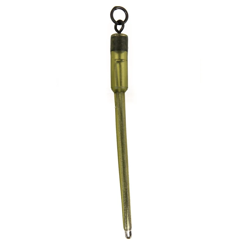 

Fishing Swivels Carp Fishing Rubber Swivel Tackle Mash Solid Stems Lead Long Body Quick Beads Insert End Terminal Change Swivels