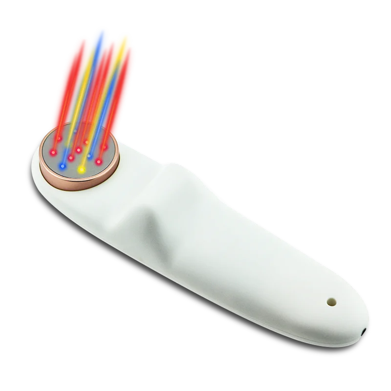 

Multifunctional home use healthy care device with laser and LED light therapy phototherapy instrument to remove the pain