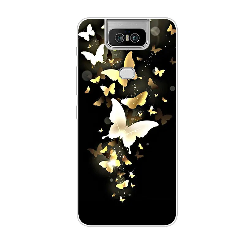 Чехол для Asus ZS630KL чехол Zenfone6 2019 силиконовый из ТПУ телефона Zenfone 6 ZS 630KL I01WD мягкий