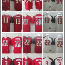 Stitiched, Tampa Bay s Jameis Winston Doug Martin Darrelle Revis Dashon Goldson GERARD McCoy Vernon Hargreaves III Jersey