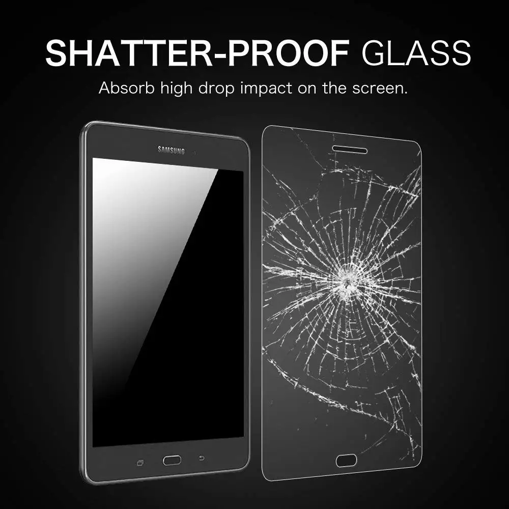 2015/2017 Screen Protector For Samsung Tab A 8inch Tempered Glass for Galaxy 8.0 SM-T350 T355 P350 T380 T385 Tablet | Компьютеры и