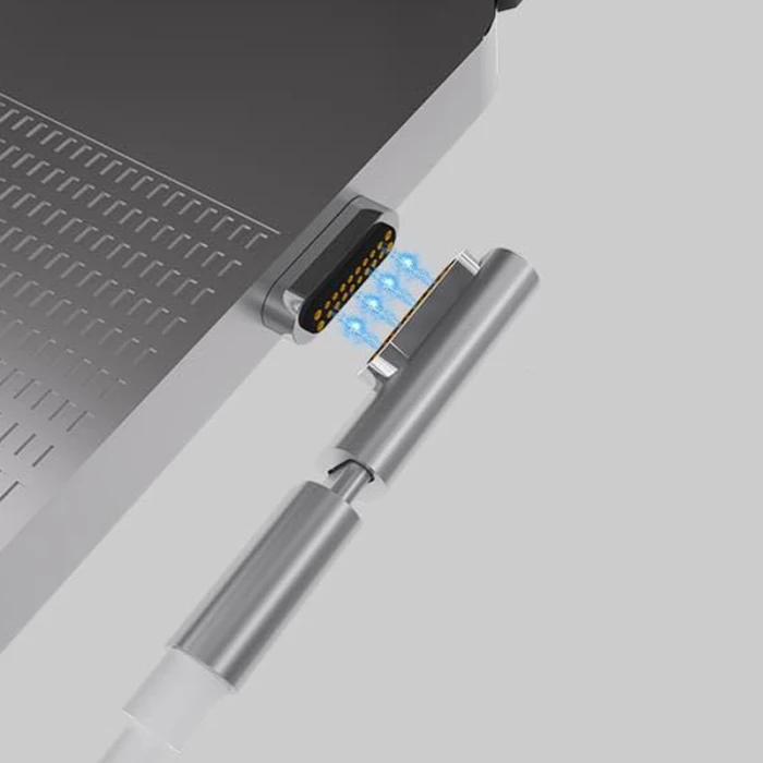 20 контактов магнитный USB C адаптер 4K 100W быстрая зарядка для Macbook Pro Pixelbook NK-Shopping