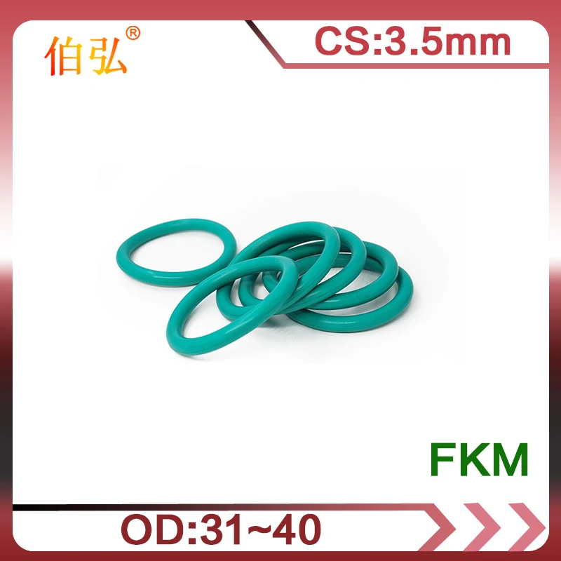 Фторруглеродное уплотнительное кольцо 5 шт./лот FKM уплотнение CS 3 мм