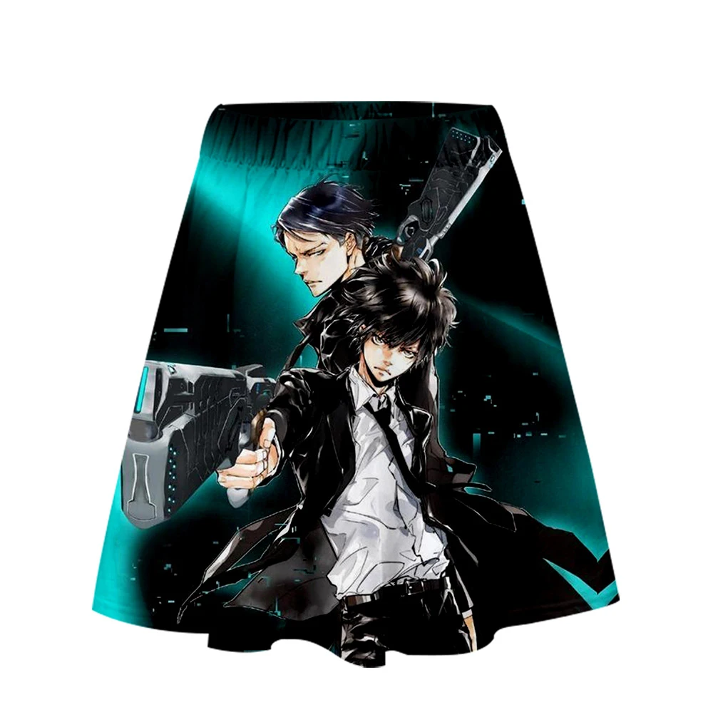 Psycho-Pass юбка Harajuku Повседневная стиль Harajuku поп юбки новые сексуальные Kpops Женские повседневные Psycho-Pass юбки уличная