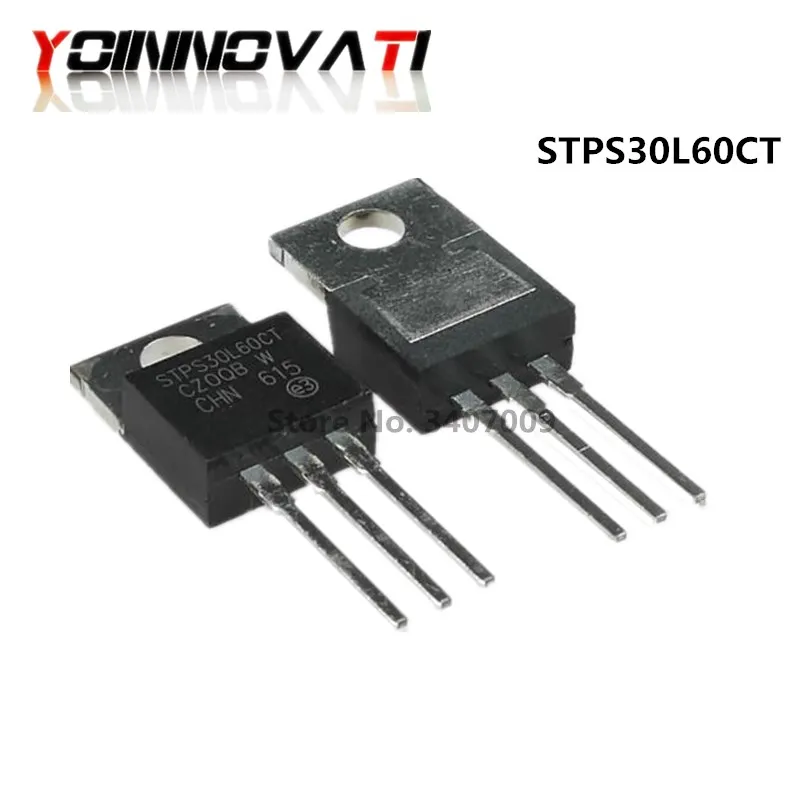 10 шт. STPS30L60CT STPS30L60 TO-220 Барьерный Диод Шоттки 30 А 60 в новый и оригинальный |