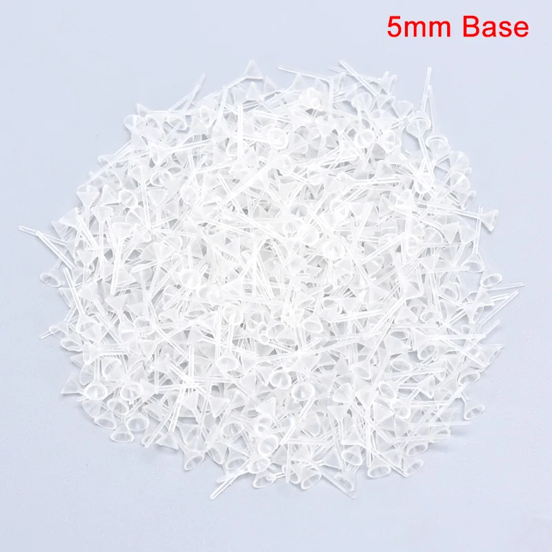 

500pcs Plastic Earring Pin Rubber Pad Ear Post Stud Back Stoppers Blank Flat Cup Earrings Ear Clip Pins Earrings Jewelry
