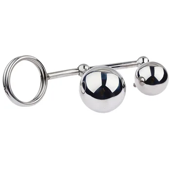 Men Wearable Cock Ring Anal Ball Butt Plug Penis Ring BDSM Bondage Sex Toys Chastity Belt Adult Sex Products Fetish Anal Hook 5