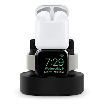 

Universal Charging Station Dock Multifunctional Wireless Charger Base Stand For Apple AirPods Watch
