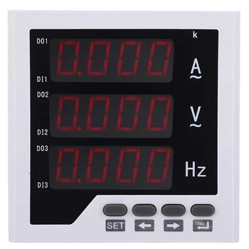 

Meter DDM-AVF96 Single Phase Meter Current Voltage Frequency Combined Meter 220VAC Voltage Meter