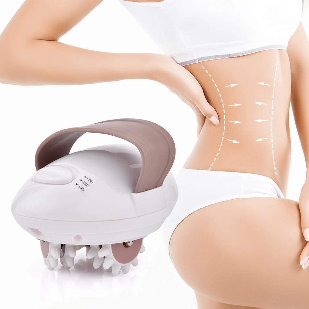3D Electric Full Body Massager Roller Body Slimming Anti-Cellulite Massaging Device Fat Burner Weight Loss Facial Body Slimmer