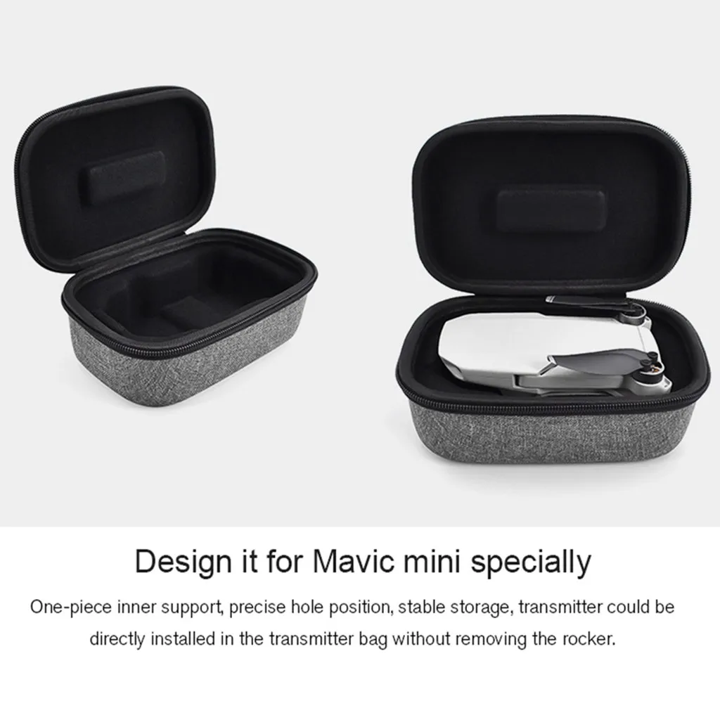 Для DJI Mavic Mini Набор сумок с дистанционным управлением портативный пульт дистанционного управления ler& Drone Защитная сумка для хранения комплект из 2 предметов сумки z1216#4
