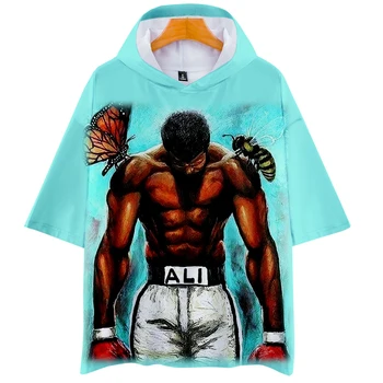 

Muhammad Ali Men 3d Hoodie T Shirt Harajuku Summer Men Float Like A Butterfly Sting Like A Bee 1942-2016 Tops Tee Wholesale