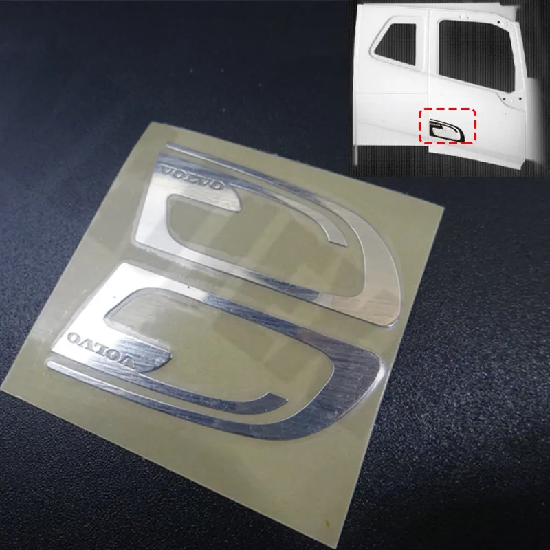 

Door Handle Sticker Suitable for 1/14 Remote Control Tamiya Tractor Volvo FH16 750