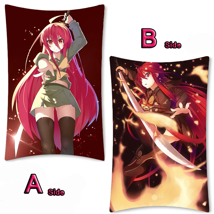 03 Аниме Shakugan no Shana Wilhelmina Carmel Dakimakura обнимающий чехол для подушки, наволочка для кровати, двусторонняя, 2WAY 35x55 см - Цвет: 03