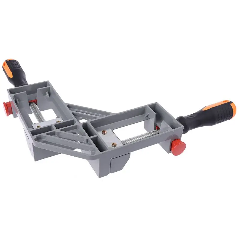 

Double Handle Right Angle Clamp 90 Degrees Welding Clamp Carpenter Woodworking Tool Y1QB
