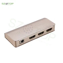 

V1.4 MINI HDMI Splitter 1X2 Full 3D HDMI-compatible Splitter Split 1 in 2 Out Support 4k*2k@30Hz for DVD Set-top box