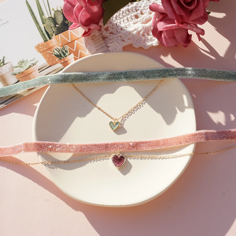 Женский Бархатный чокер красный ошейник в готическом стиле стразы форме