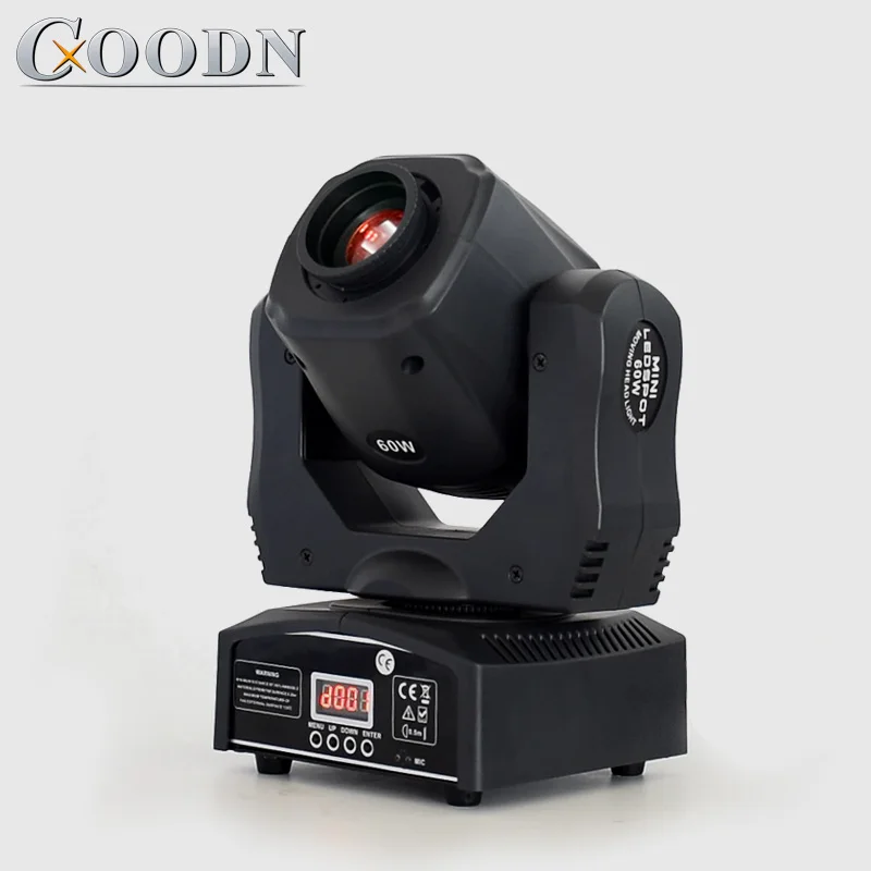 LED spot 60W Высокая яркость мини движущаяся головка света пятно 60 Вт светодиодный с Gobos цветная пластина - Цвет: LED spot 60W