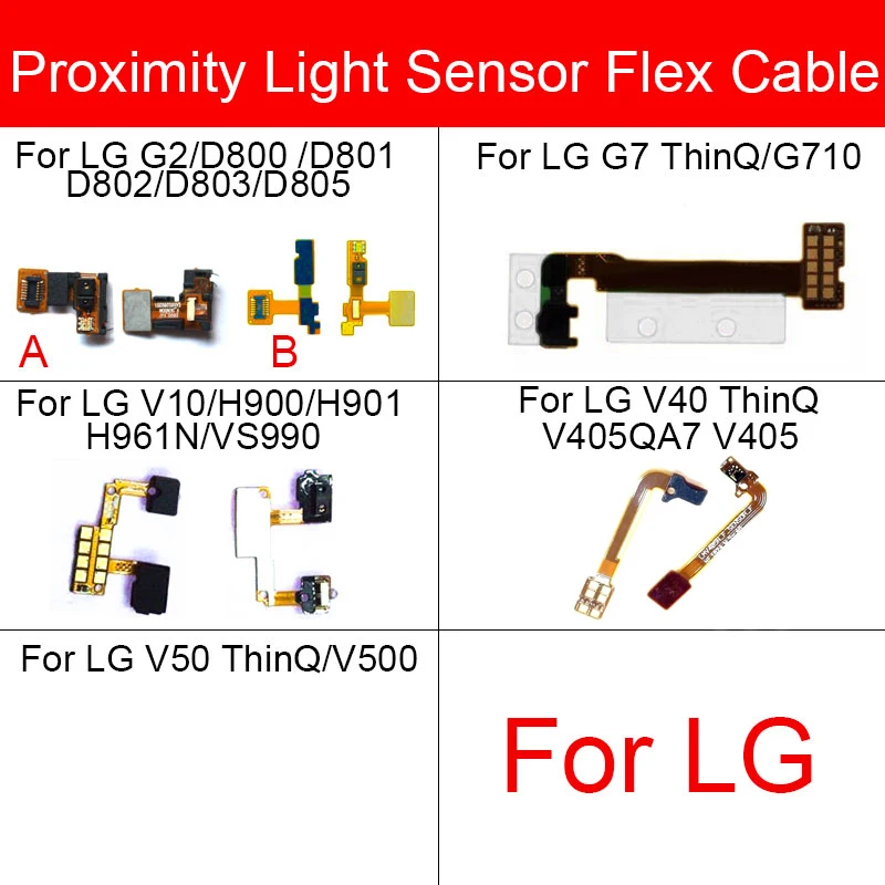 Гибкая лента датчика светильник ближения для LG G2 G7 V10 V40 V50 ThinQ D800 D801 D802 D803 D805 G710 H900