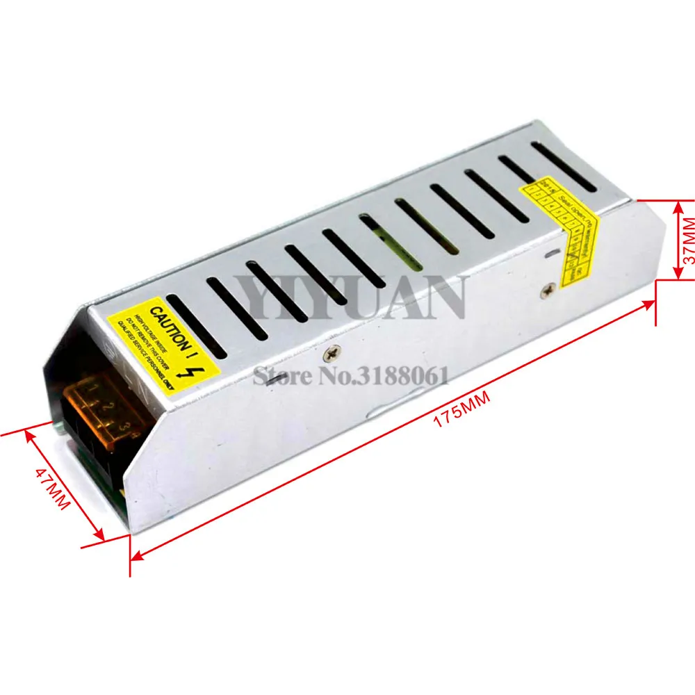 Выключатель питания DC12V 10A 120 Вт светильник ing Transformers 110 В 220 AC к DC 12 адаптер RGB