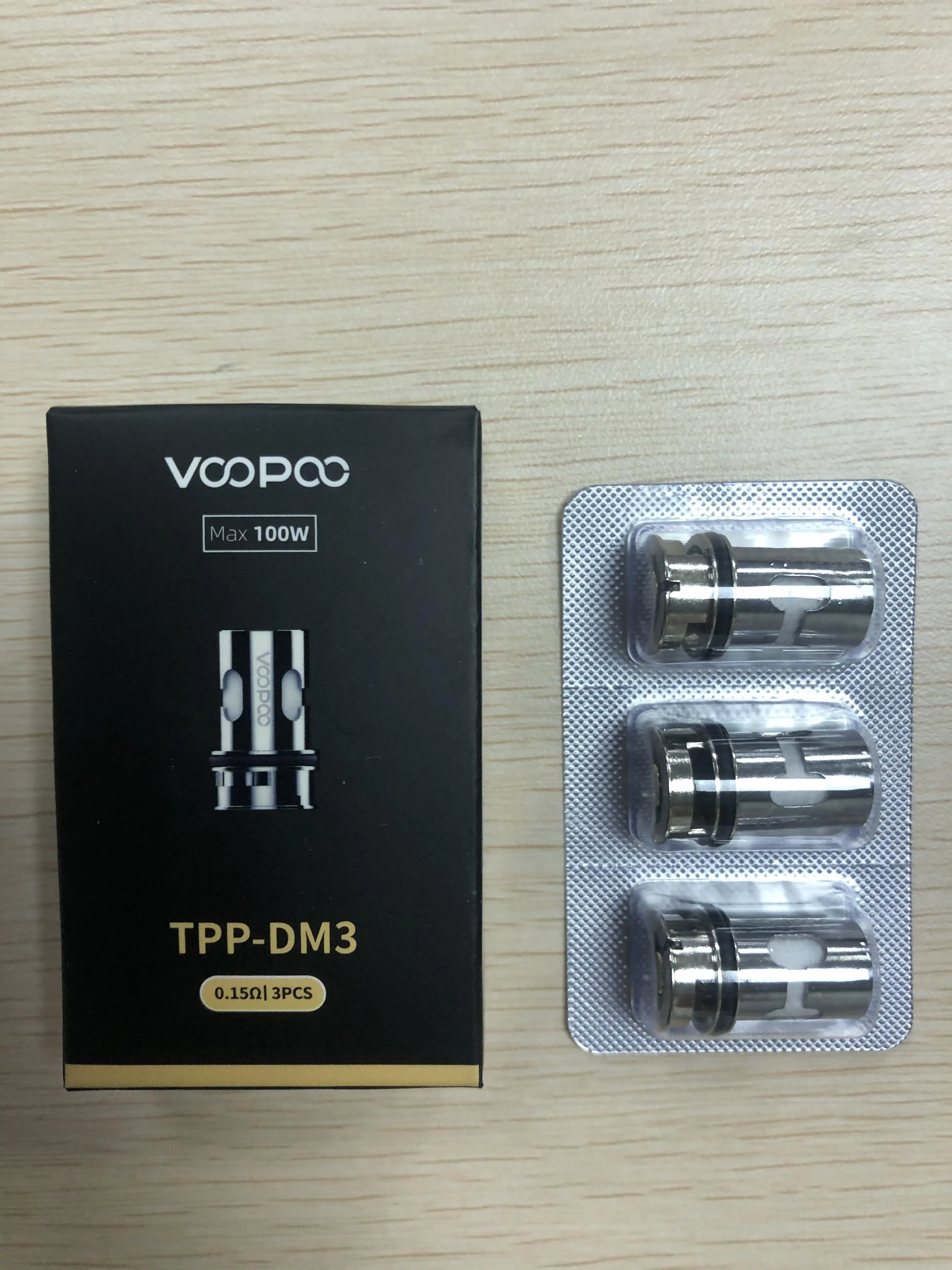 Спираль нагревательная VOOPOO TPP DM3 сопротивление 0 15 Ом 80-100 Вт для Drag 3 X S Plus Pro |
