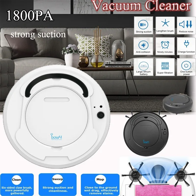 

[LOWE STPRICE] Smart Floor Cleaner 3-in-1 Auto Rechargeable Sweeping Robot