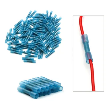 

Dropship 20/30/50PC Heat Shrink Butt Connectors Insulated Waterproof Heat Shrink Terminals 16-14 AWG Electrical Crimp Terminals