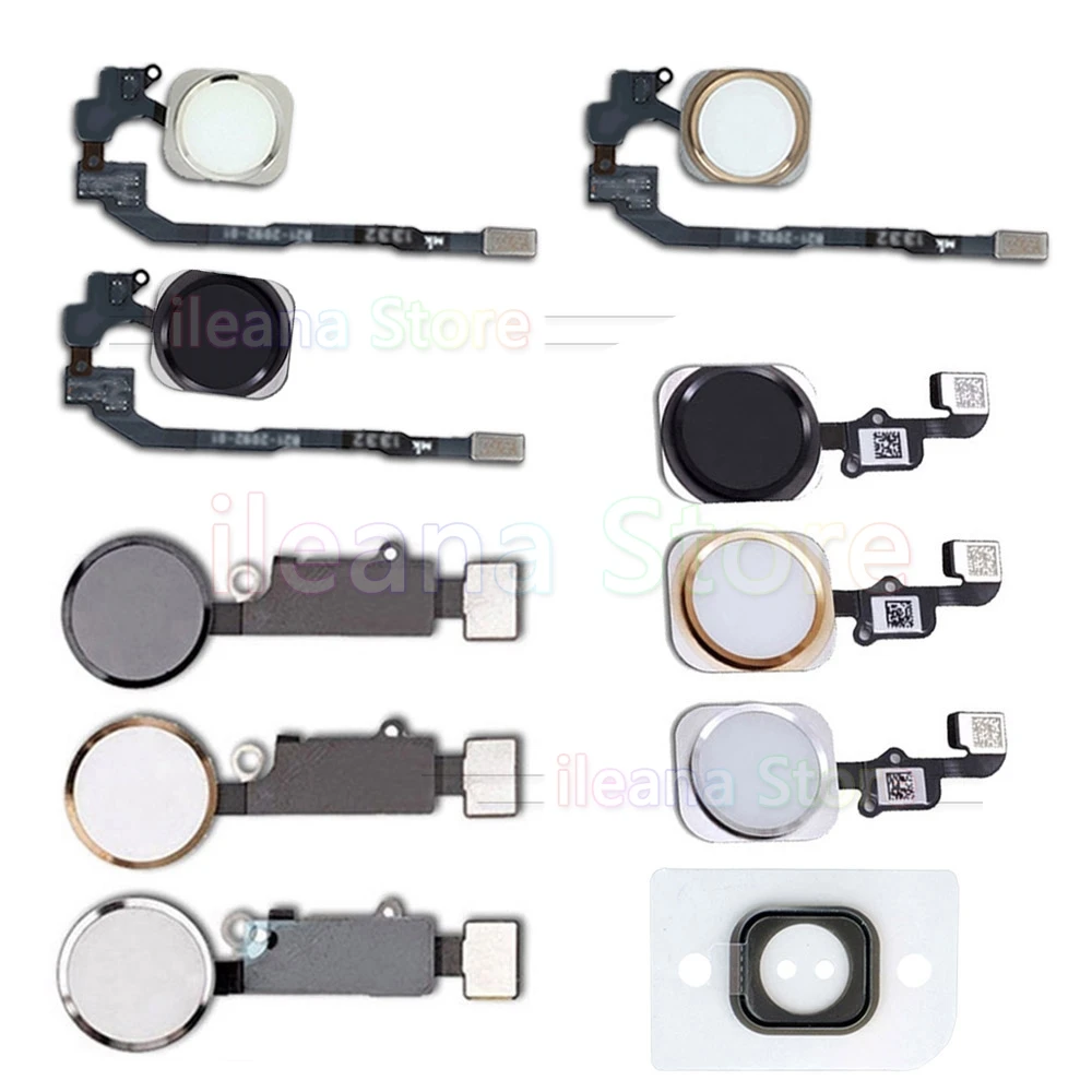 

Home Button Flex For iPhone 7 8 Plus 5s SE 7Plus 8Plus Home-Button with Flex Cable For iPhone 6 6s Plus No Fingerprint