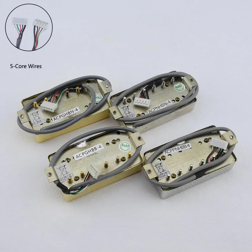 Conjunto de Acessórios para Guitarra Captador de Níquel e Ouro Elétrica Original 1 - Image 3