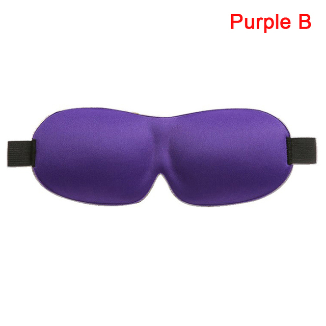 3D Natural Sleep Eye Cover Mask Shade Patch Portable Blindfold Travel Eyepatch