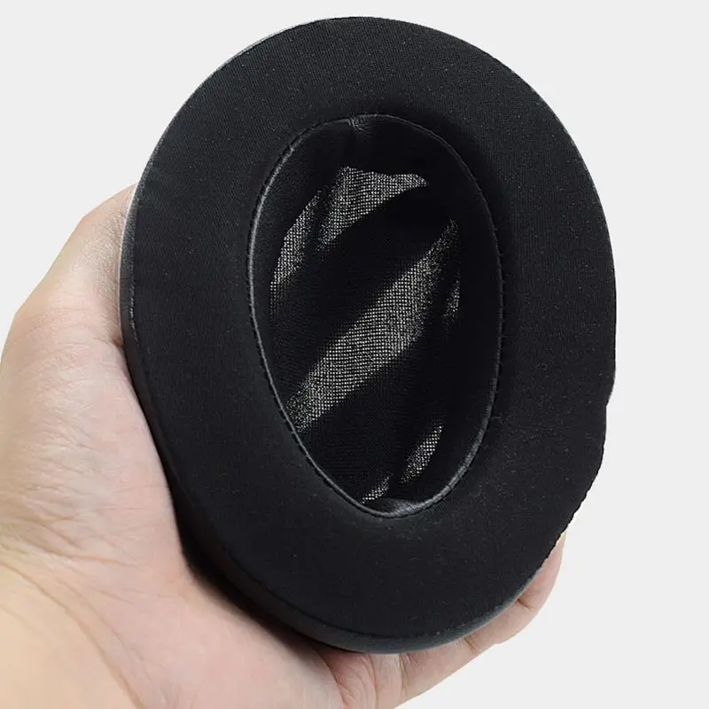 1 Pair Leather Earpads Round Foam Ear Pads Cushions Cover for Razer Kraken 7 1 Chroma V2 USB Gaming Pro V2 Headphone