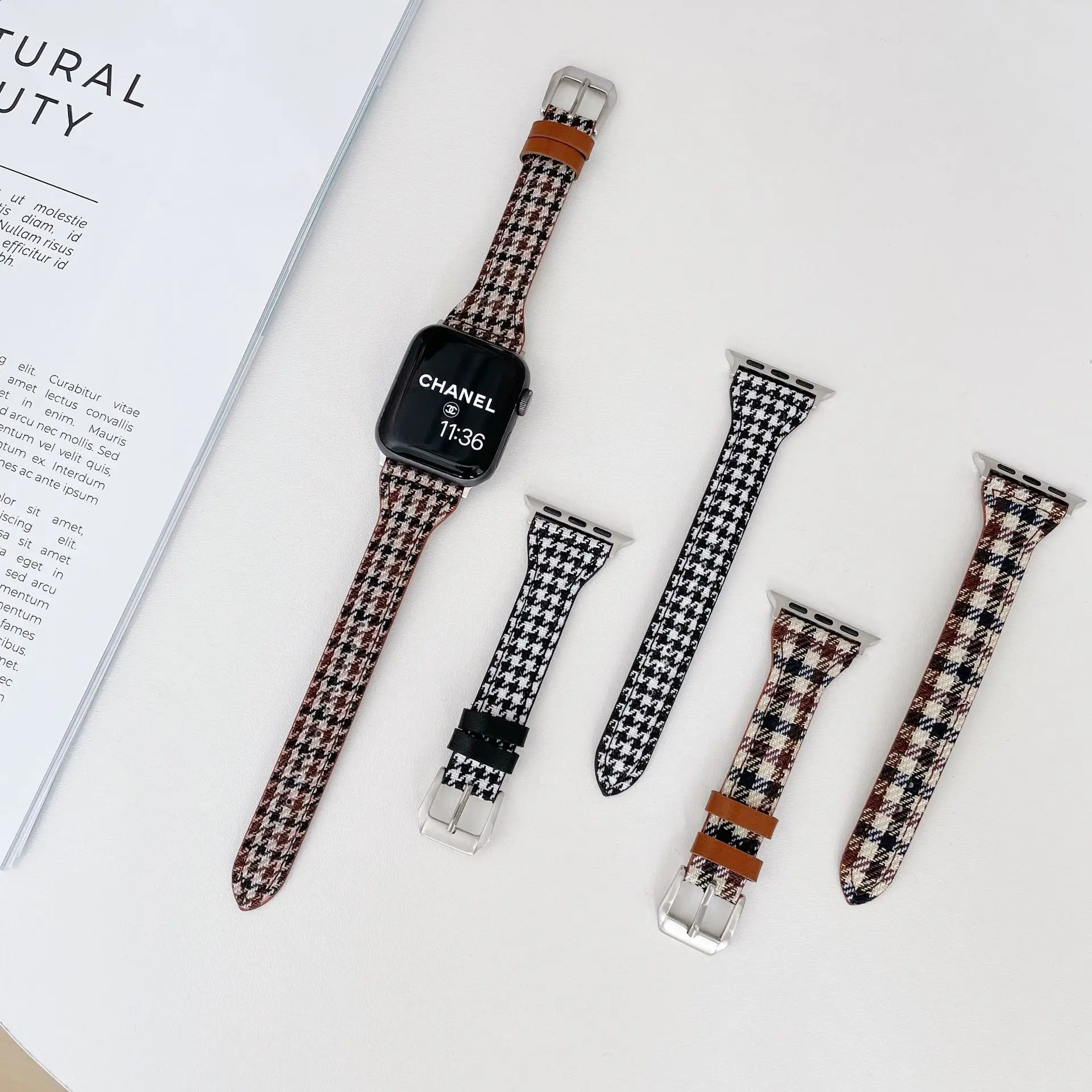 Houndstooth   Ʈ  ð  SE 7 41 45mm 6 5 4 3 iWatch ø   38 42mm 40 44mm 3 2 