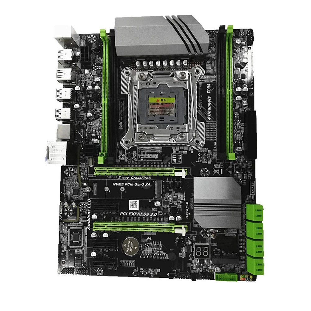 

Motherboard X99 LGA 2011 Four channel Memory DDR4 64G REG ECC SATA 3.0 With M.2 SSD Computer Mainboard LGA2011 for I3 I5 I7 Xeon