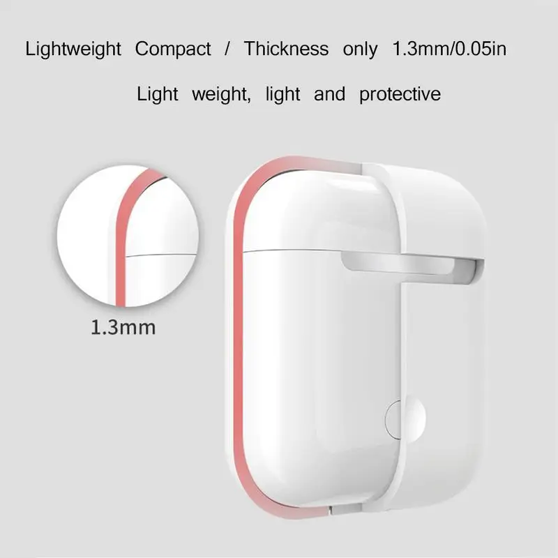 Защитный чехол для Apple Airpods Pro светящийся с полным покрытием наушников Bluetooth