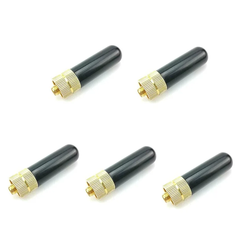 5 шт. портативная рация SRH805S см с коротким коэффициентом усиления VHF/UHF антенна для