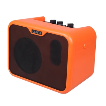 

JOYO MA-10A Wooden Folk Guitar Amplifier Portable Mini Headphone Electric Amp For Children Play Education Birthday Gift - Orange