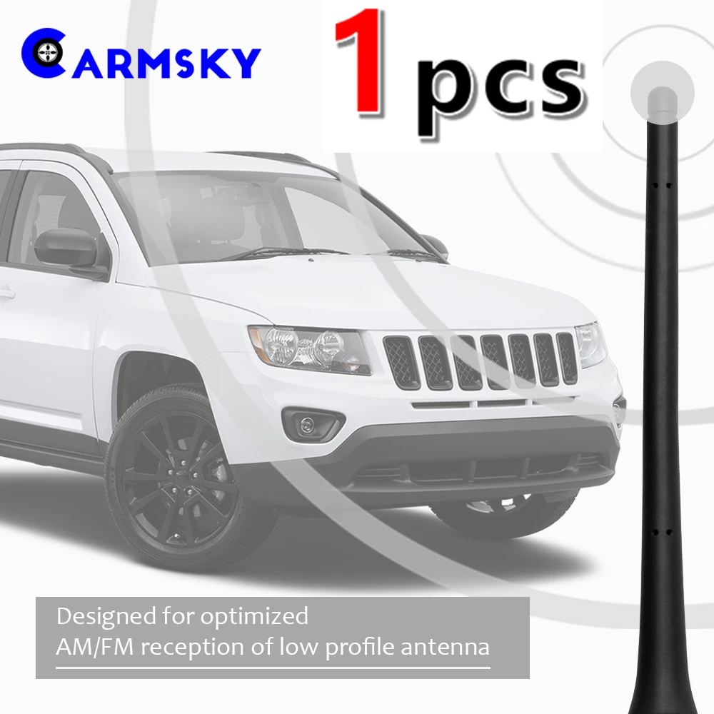 " Stubby металлическая антенна мачта AM/FM антенна для Фиат Нуова 500 OEM