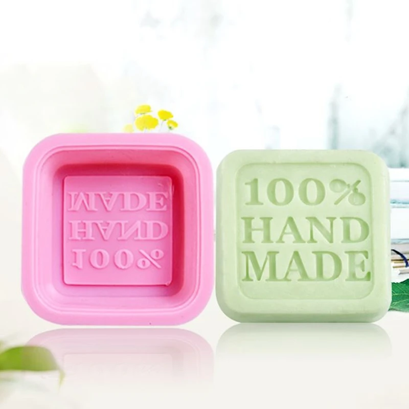 

10Pcs DIY Manual Mold 100% HAND MAKE English Word Multifunctional Soap Mold Making Supplies