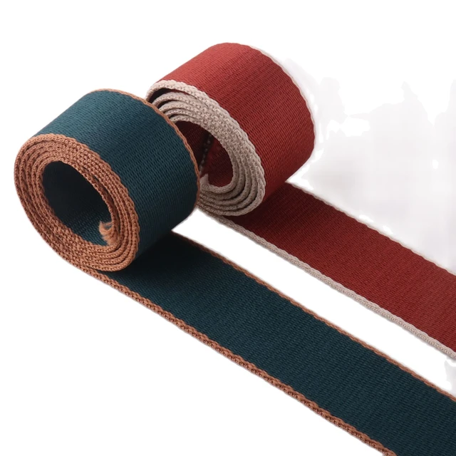 Cotton Webbing 1.5 Inch Wide Webbing Bag handles, bag strap for tote bag  Upholstery Webbing 2