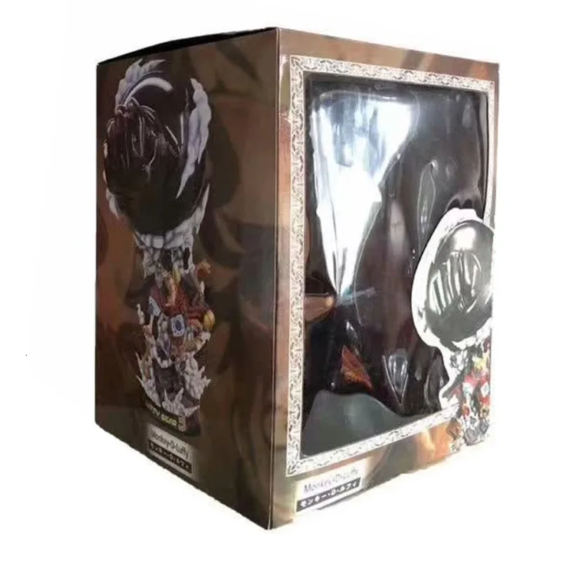 Аниме one piece F3 кимоно Luffy gear third 3 Модель Bound Man GK статуя 40 см ПВХ фигурка Wano страна коллекция игрушек