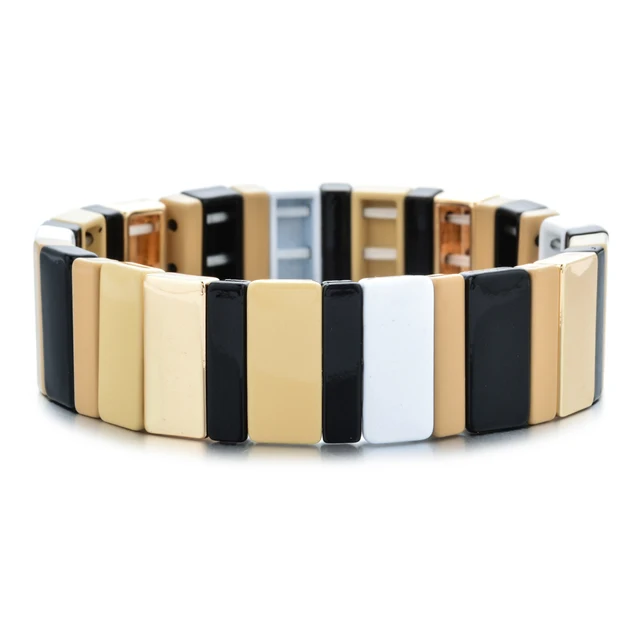 Women’s Adjustable Enamel Bracelet