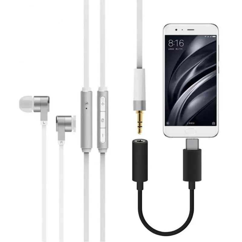3 5 мм наушники гарнитура кабель аудио Usb 1 Тип C адаптер до Aux конвертер |