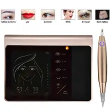 2 цвета тату-ручка Miroblading полуперманентный для бровей Eyeline губ сенсорный экран тату-панель для карандаш для бровей и губ подводка для глаз